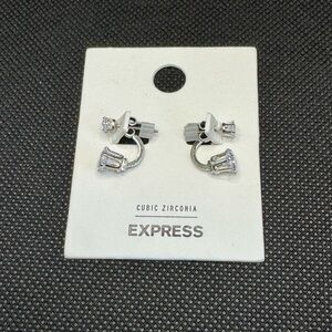 NWT Express Cubic Zirconia Earrings